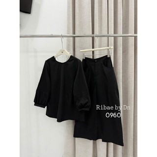 Set thô mềm áo sơ mi hở lưng mix chân váy maxi sang chảnh mặc 2 kiểu