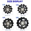 YOI Xe Đạp Phía Sau Derailleur Ròng Rọc Bánh Xe Hướng Dẫn 11T 12T 13T 14T Mang Xe Đạp Đường Bộ