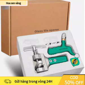 【24H】Bộ Dao Cắt Kính Gạch Men + Kẹp Tách – Cắt Gạch, Cắt Gương, Kính Đa Năng Cao Cấp