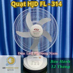 Giá Sỉ ONL - [HONJIANDA] Quạt sạc tích điện để bàn AC&DC 12 inch Honjianda FL314 1-2 pin - có đèn LED & USB - Bảo Hành 1 — ảnh 2