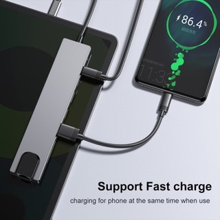 to USB Và Cổng pin trâu bền lâu C 3 HUB Hub chuyển độ ồn cực thấp 8in1 Đổi HDMI Chuyển kháng khuẩn 99% 0 Type