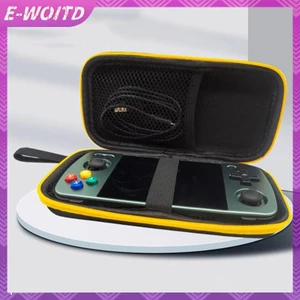 E-WOITD RG405M Đen Ốp Lưng Retro Cầm Tay Trò Chơi Điện Tử Màn Hình Chống Thấm Nước Mang Theo Túi Retro Video Game Console E-WOITD