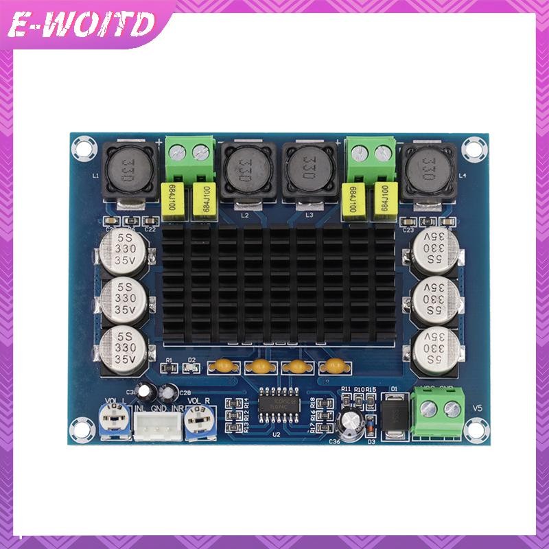 E-WOITD Chip Chính Hãng TPA3116 D2 XH-M543 12V 24V 120W * 2 Bảng Khuếch Đại Âm Thanh Công Suất Kép 120W X2 TPA3116D2 E-WOITD