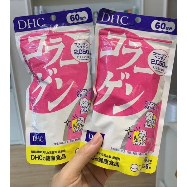 DHC Collagen gói 360 viên 60 ngày chính hãng nội địa Nhật bản giúp chống lão hóa, bổ sung collagen