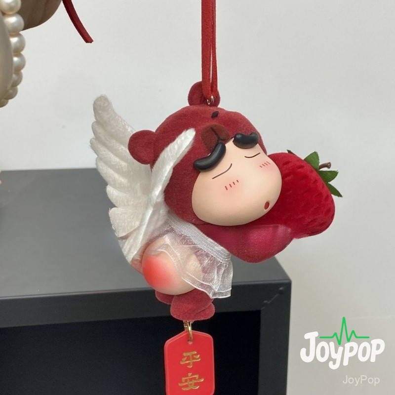 Bán Vui Nhộn Dâu Gấu Crayon Shin-Chan Búp Bê Đổ Xô Hoạt Hình Pouting Mông Crayon Shin-Chan Hình Máy Tính Để Bàn Trang Trí Quà Tặng