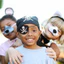 Halloween Đen Trắng Đầu Lâu Cướp Biển Phụ Kiện Thời Trang Nỉ Mặt nạ Mắt Trẻ Em Dự Tiệc Cung Cấp