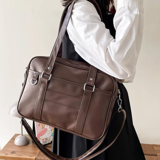 [INFASHION] Túi đeo chéo lấy cảm hứng từ nữ sinh Nhật Bản - Chất liệu PU bền & Thiết kế 3 ngăn, dành cho tổ chức Essentials & Mang theo hàng ngày