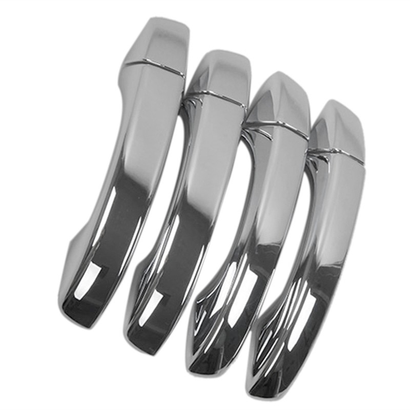 Dành Cho MG ZS 2017-2020 Chrome Tay Nắm Cửa Ô Tô Bao Viền Dán Bên Ngoài Tay Nắm Cửa Bao