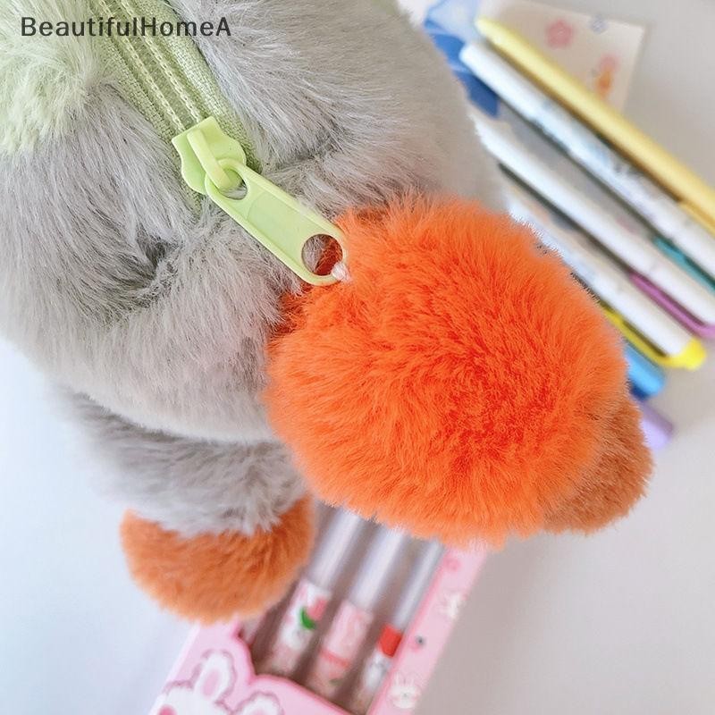 BeautifulHomeA Hoạt Hình Dễ Thương Động Vật Sang Trọng Búp Bê Hộp Đựng Sáng Tạo Văn Phòng Phẩm Túi Bảo Quản Dung Tích Lớn Sinh Viên Hộp Đựng Bút Chì Di Động VN