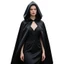 Áo choàng Cosplay bí ẩn BTF với thiết kế dễ mặc Áo choàng có mũ trùm đầu phù thủy cho chương trình sân khấu Lễ kỷ niệm Halloween