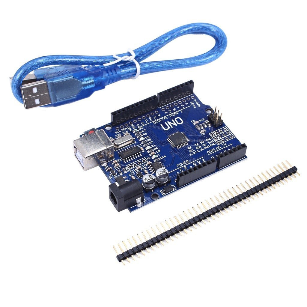 002 KIT Arduino Uno R3 Atmega 328P Chíp Dán Có Kèm Dây Cáp | Shopee ...