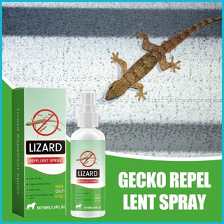 Thằn lằn Thuốc đuổi tắc kè 50ml Thuốc đuổi thằn lằn tự nhiên Chất tẩy rửa bò sát mạnh mẽ cho thú cưng Repel Repeller cho enmdavn