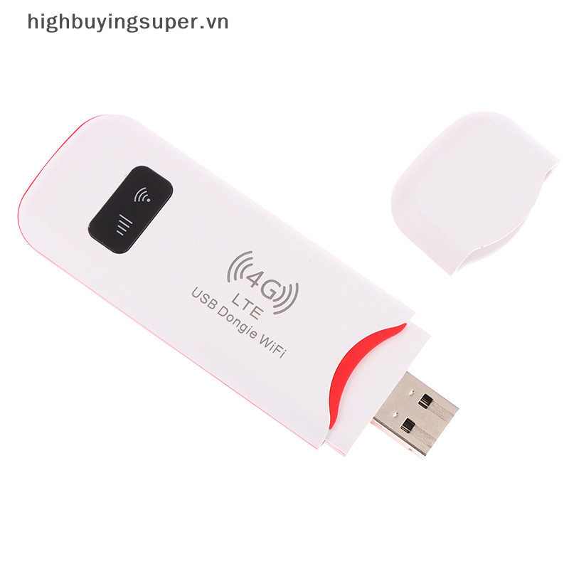 Hbs 4G Router LTE Không Dây USB Dongle WiFi Router Di Động Băng Thông Rộng Modem Dính Thẻ Sim USB Adapter Bỏ Túi Router Mạng Adapter HOT | BigBuy360 - bigbuy360.vn