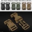 TOPTOOLCX 2 Khóa Phát Hành Bên, Dây Đeo Cổ Chó Bằng Nhựa 3 Màu, Bán Chạy Đường Kính Trong 25 Mm Paracord Vòng Tay Phụ Kiện Dụng Cụ Ngoài Trời