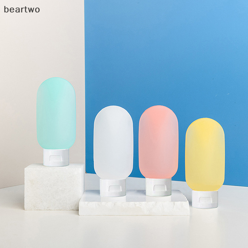 < Beartwo > 1 / 3 Bộ Chai Du Lịch Có Thể Đổ Lại Dầu Gội Sữa Tắm Ống Gel Mỹ Phẩm Trống Hộp Đựng Chất Lỏng Di Động Dụng Cụ Đổ Lại Đẹp