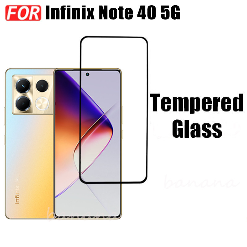 Phim kính cường lực 3 TRONG 1 Infinix Note 40 5G cho Infinix Note40 Full Cover Bảo vệ màn hình Kính infinix Note 30 30i 30Vip Note 10 Pro Phim ống kính máy ảnh + phim mặt sau