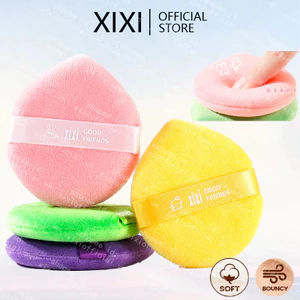 Xixi Flocking Puff Trang Điểm Puff Ướt Hoặc Khô Sử Dụng Kem Nền Máy Xay Sinh Tố Bọt Biển Thời Trang Mới Dụng Cụ Làm Đẹp Kosmetic Span NO.GJ-93