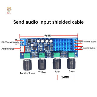 Bảng khuếch đại công suất kỹ thuật số TWE XH-M577 TPA3116D2 Bảng khuếch đại âm thanh 12-24V Amp Bảng âm công suất cao 80Wx2 Hai âm thanh VN