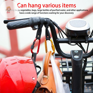 TWE 1 / 2 Chiếc Xe Điện Móc Trước Hợp Kim Nhôm Tay Cầm Móc Cho Xe Đẩy Bé D-hook Móc Treo Xe Máy Móc VN