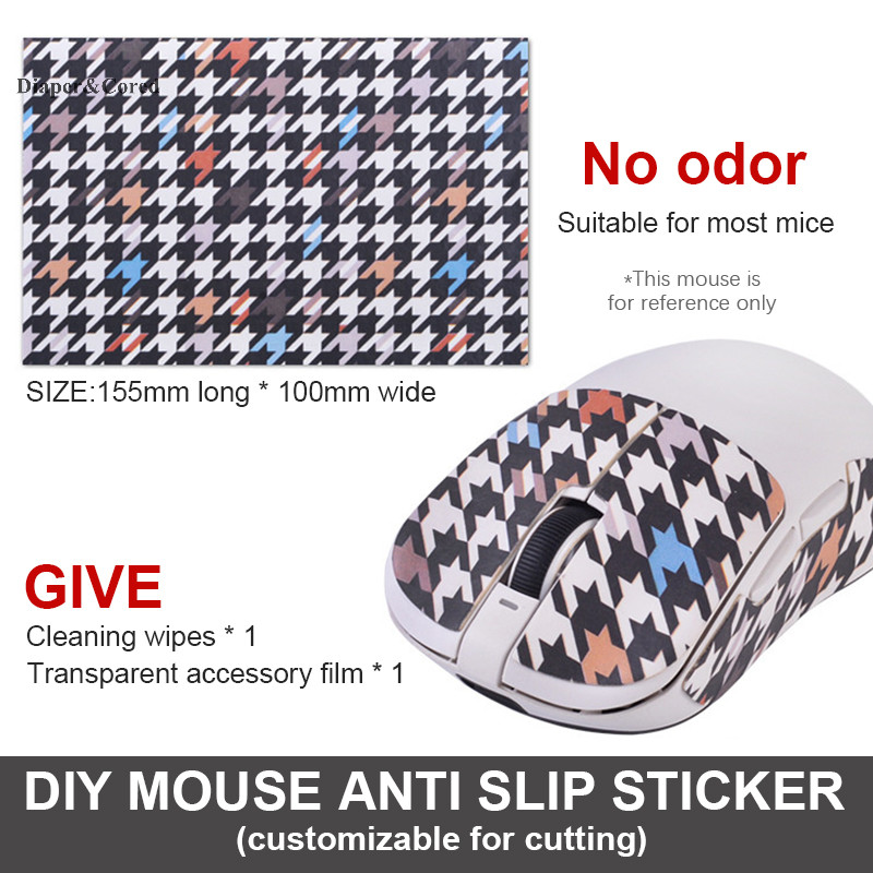 Diaper & CORED 15 * 11cm Miếng Dán Chuột Chống Trơn Trượt DIY Cho Chuột Chơi Game Không Dây Đa Năng Chống Mồ Hôi Chống Mài Mòn Băng Cầm Cho Máy Tính Để Bàn YTH