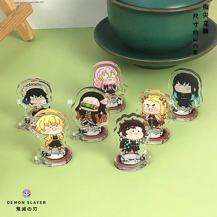 Kẻ giết quỷ: Thiết bị ngoại vi quạt Kimetsu no Yaiba Thương hiệu đứng Muichiro Máy tính bảng mini Tanjiro Zenitsu Inosu