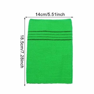 1 Chiếc Hàn Quốc Ý Châu Á Găng Tay Tẩy Tế Bào Chết Toàn Thân, Khăn Tắm 2 Mặt Dùng Lau, Tẩy Tế Bào Chết