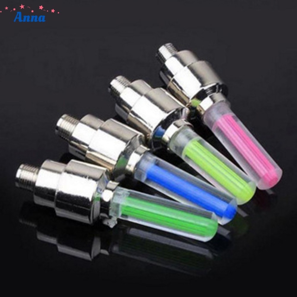 [Anna] 1x Nắp Bụi LED Thân Van Cho Xe Đạp Xe Đạp Xe Đạp Xe Máy Bánh Lốp Đèn