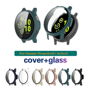 Garmin Vivoactive 5 Vỏ bảo vệ PC cứng Phim cường lực cho Garmin Active 5 Vỏ bảo vệ màn hình