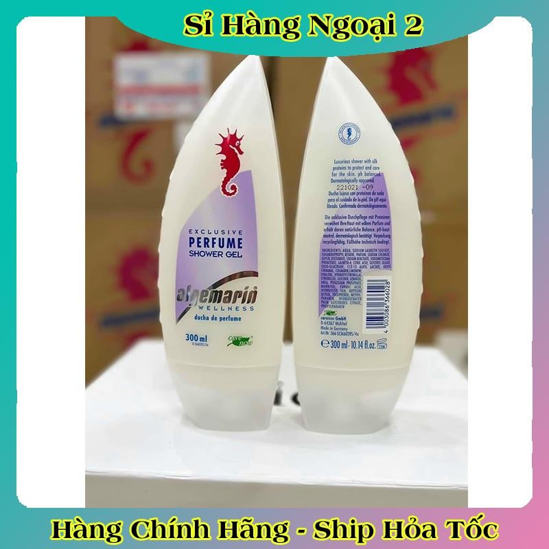 [Mẫu mới nhất] Sữa tắm cá ngựa Algemarin Perfume chai 300ml/600ml của Đức