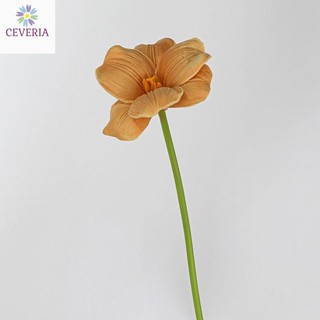 Mô phỏng hoa tulip không lá nở từ cao su non dài 30 cm, CEVERiA