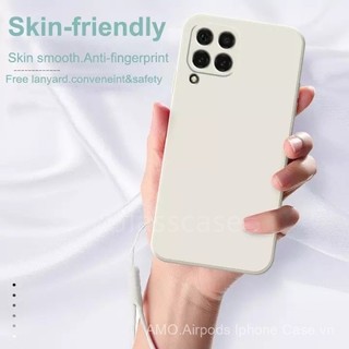 (Hàng có sẵn) Ốp điện thoại silicon hình vuông Samsung Galaxy A22 A12 A42 M32 M22 4G 5g Ốp mềm cặp đôi bảo vệ máy ảnh Ốp lưng chống sốc qzz