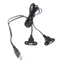 Cáp nối dài sạc USB WU Bộ chia cổng nam sang nữ tiện lợi cho nhiều thiết bị điện tử sạc