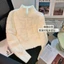 Áo khoác len cardigan cho nữ phối cổ cao thiết kế sang chảnh thanh lịch phong cách Hàn Quốc MT33