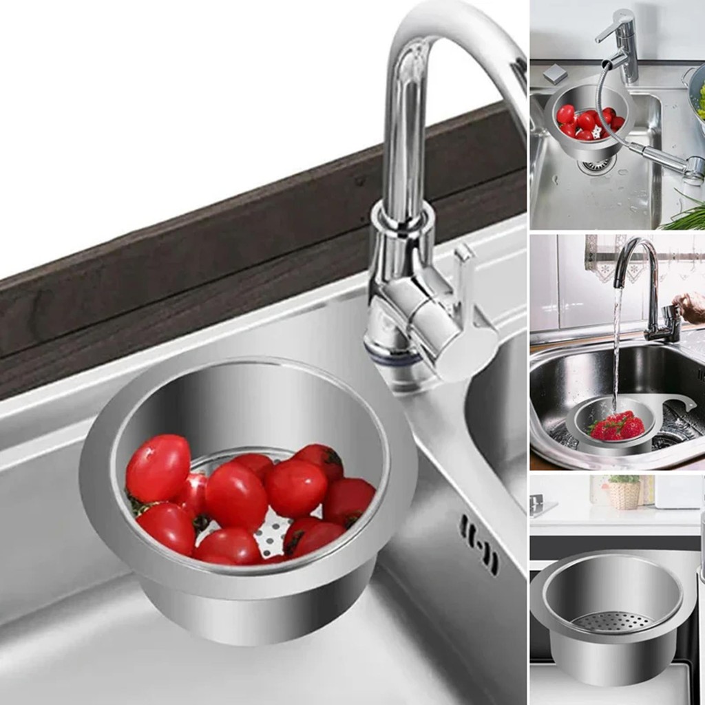 Giỏ Nước Thiên Nga Giá Inox Thiên Nga Bồn Rửa Chén Thực Phẩm Giỏ Thoát Nước Bồn Rửa Nhà Bếp Giỏ Lọc greiwe2vn
