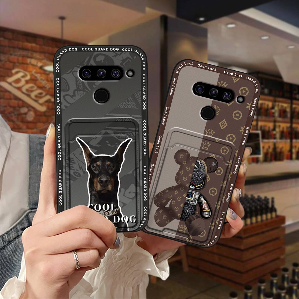 Shockproof Graffiti Phone Case For LG V50/V50 ThinQ protective Dirt-resistant Anti-dust Waterproof Soft case Cute Back Cover