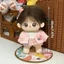 PWSSEND Búp Bê Vải 20cm, Với Bộ Xương Trang Phục Quần Áo Bé Búp Bê Cotton, Dễ Thương Có Thể Thay Quần Áo Đôi Mắt To Sang Trọng Đồ Chơi Bộ Sưu Tập Quà Tặng