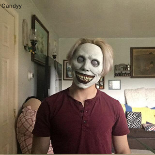 Ndy Mặt nạ Halloween rùng rợn Quỷ Cười Mặt nạ kinh dị Ác Cosplay Đạo cụ N