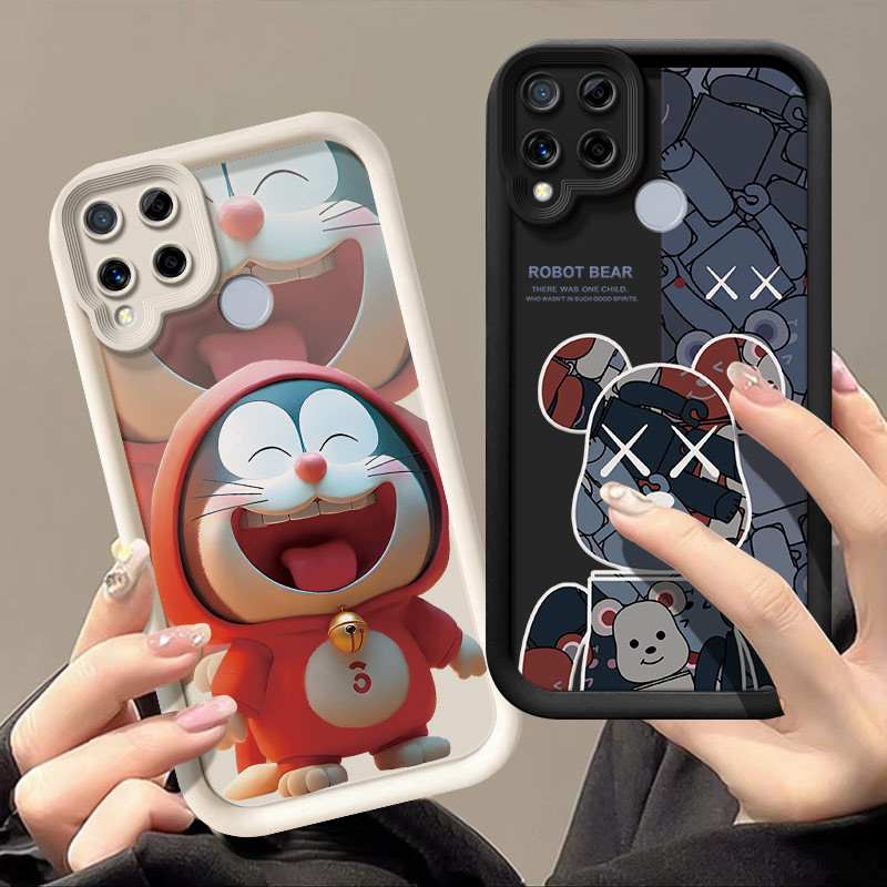 ốp lưng realme c15 điện thoại chống sốc hoạt hình cho vỏ