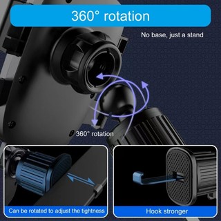 Bang Car Air Vent Clip Mount 17mm Đế đầu tròn cho giá đỡ điện thoại ô tô Cửa thoát khí