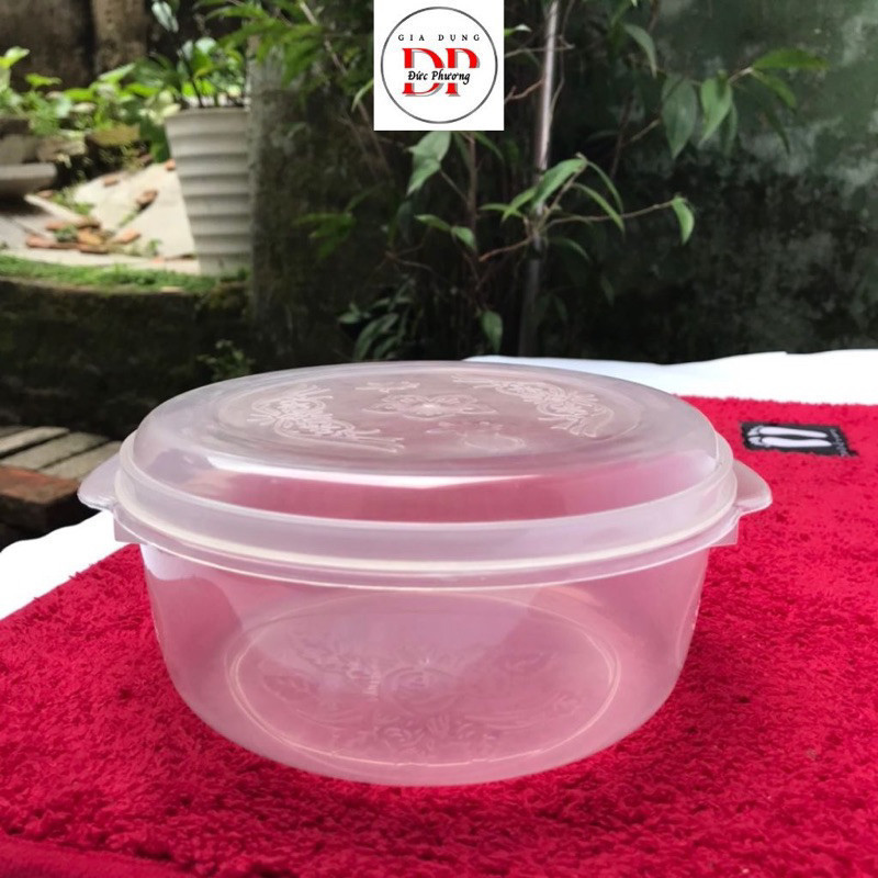 Âu nhựa VIỆT NHẬT đựng cơm,âu đưng thức ăn, tô nhựa có nắp Việt Nhật