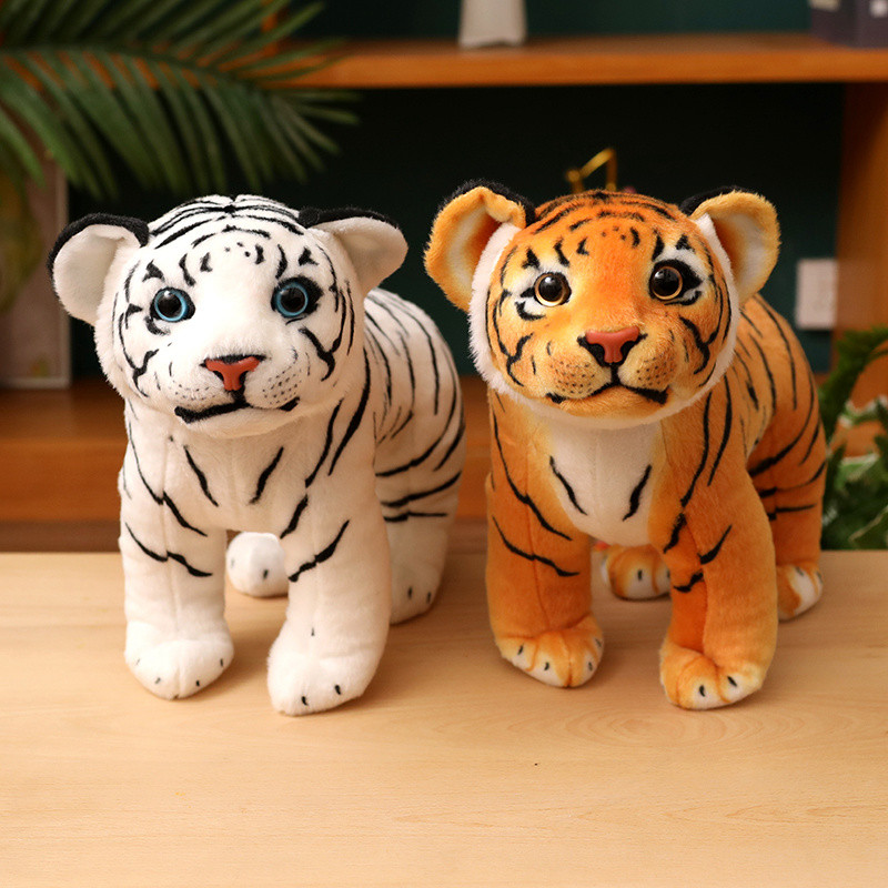 Kawaii Tiger Sang Trọng Đồ Chơi Vui Nhộn Mô Phỏng Hổ Sang Trọng Búp Bê 26-40cm Hổ Trắng Và Vàng Dễ Thương Gối Đồ Chơi Nhồi Bông Gối Cho Bé Nhẹ Nhà Sáng Tạo Trang Trí Phòng Ngủ Búp Bê Quà Tặng Sinh Nhật Trẻ Em