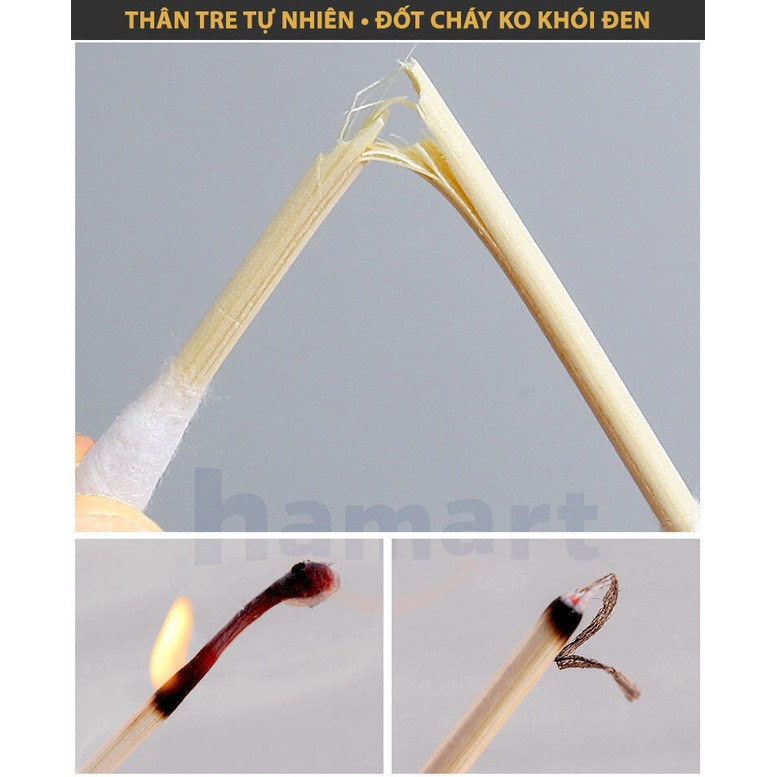 Hộp 500 Tăm Bông Thân Gỗ Tre Ngoáy Tai Người Lớn 2 Đầu Vệ Sinh Tai Đa Năng An Toàn và Tiện Lợi