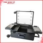 [ CHÍNH HÃNG ] Thùng vali có khay để chân dưới gầm. Cốp vali kéo có 8 đèn và 4 chân đựng đồ makeup sz 20 inh .MS 8 — ảnh 4