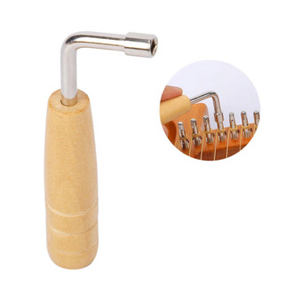 Lyre Harp Điều Chỉnh Cờ Lê Tuner Lever Cổ Điển Lyre Tuner Công Cụ Điều Chỉnh Tay Cầm Bằng Gỗ Tay Cầm Điều Chỉnh Công Cụ Cờ Lê Góc