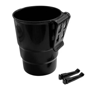 Giá đỡ cốc cho ô tô Ô tô Ô tô Lỗ thông hơi Nước giữ chai đựng đồ uống màu đen Giá đỡ cốc nước di động cho All Cars