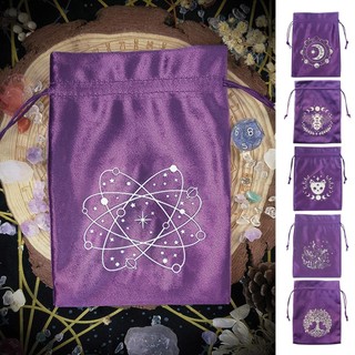 Túi đựng thẻ bài Tarot Túi đựng đồ trang sức dây rút Túi đựng Tarot & Túi xúc xắc Thẻ Oracle Túi đựng đồ trang sức Tinh tế cho bữa tiệc Giáng sinh Runes ewoekvn