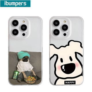 ibumpers Ốp Lưng iPhone Cute Chó Hoạt Hình In Hình Ốp Điện Thoại TPU Trong Suốt nhám Silicon Mềm Chống Sốc Chống Bẩn Cho Iphone 16 15 14 12 13 11 Pro Max IP 7 8 Plus X XS XR