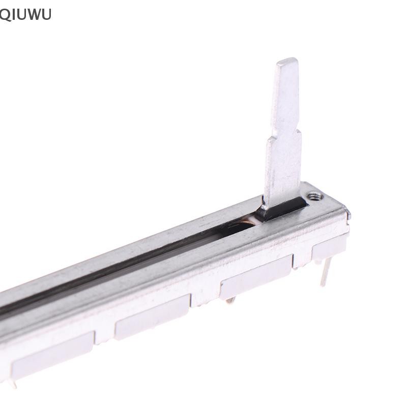 Qiuwu 1Pc Dành Cho 60mm DJM 350 400 600 700 800 Đẩy Fader Trượt Thẳng Potentiometer DJ Mixer Stereo Fader Sliding Potentiometer.