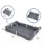 Yoo Space Saving Máy bay trẻ em Khay du lịch Bàn đa chức năng có thể gập lại cho 3 đến 12