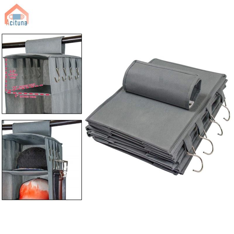 Giá Treo Tủ Quần Áo Mũ Tổ Chức Bảo Vệ Mũ Của Bạn 10 Ngăn Kệ Dọc Hệ Thống Giá Đỡ Mũ Cho Nam Nữ
